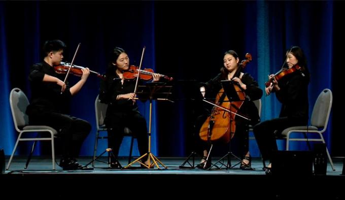 string quartet from the Melbourne Conservatorium of Music