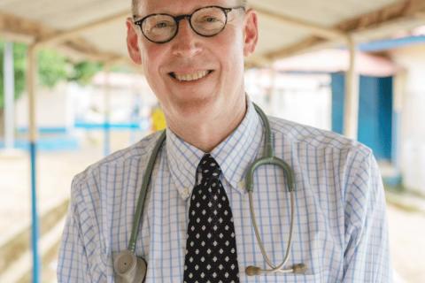 a picture of doctor Paul Farmer, who fought HIV in less wealthy countries